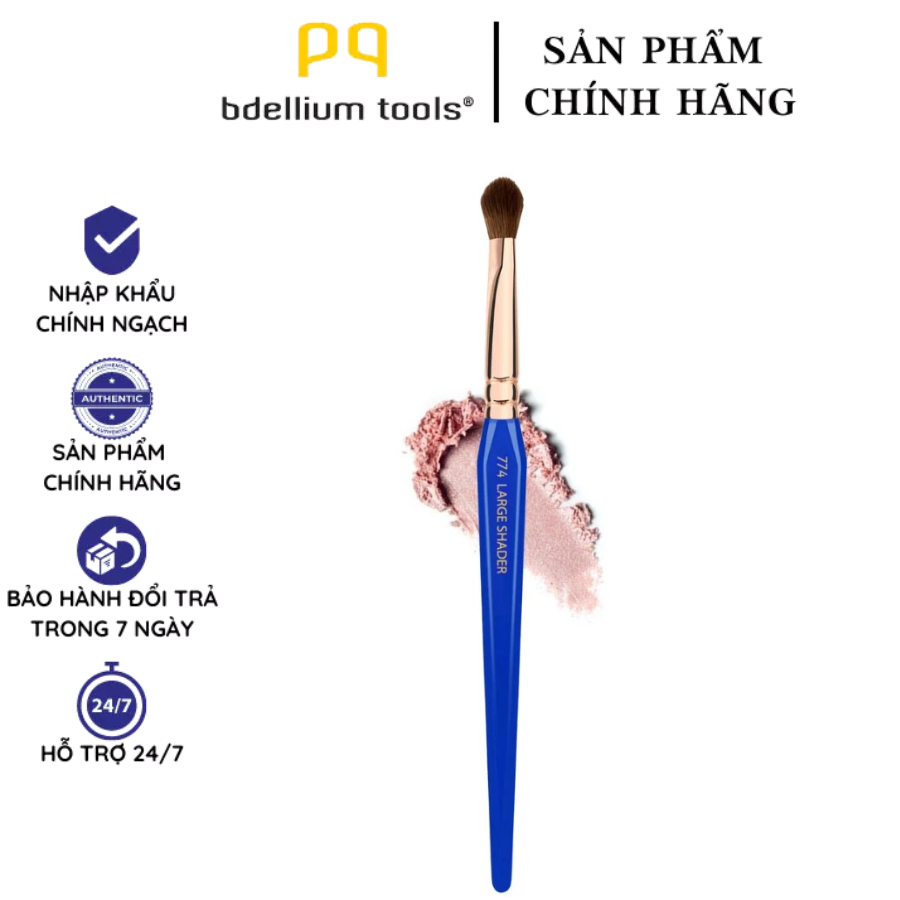 Cọ Tán Bầu Mắt Bdellium Tools Golden Triangle B774 Large Shader
